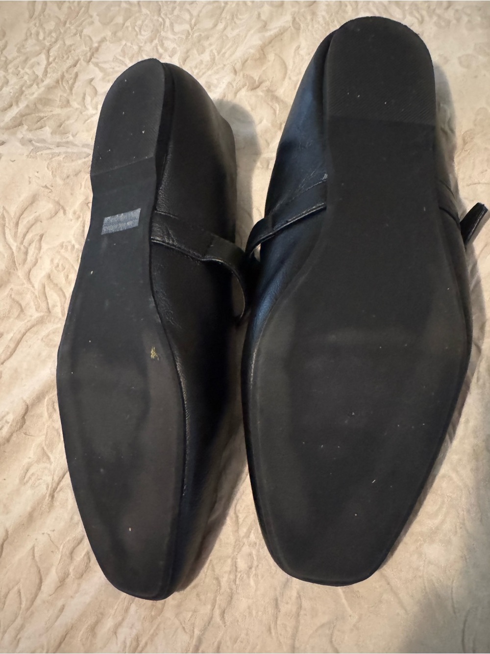 DV by Dolce Vita Black Mary Jane Flats with Gold Buckle - Picture 4 of 5